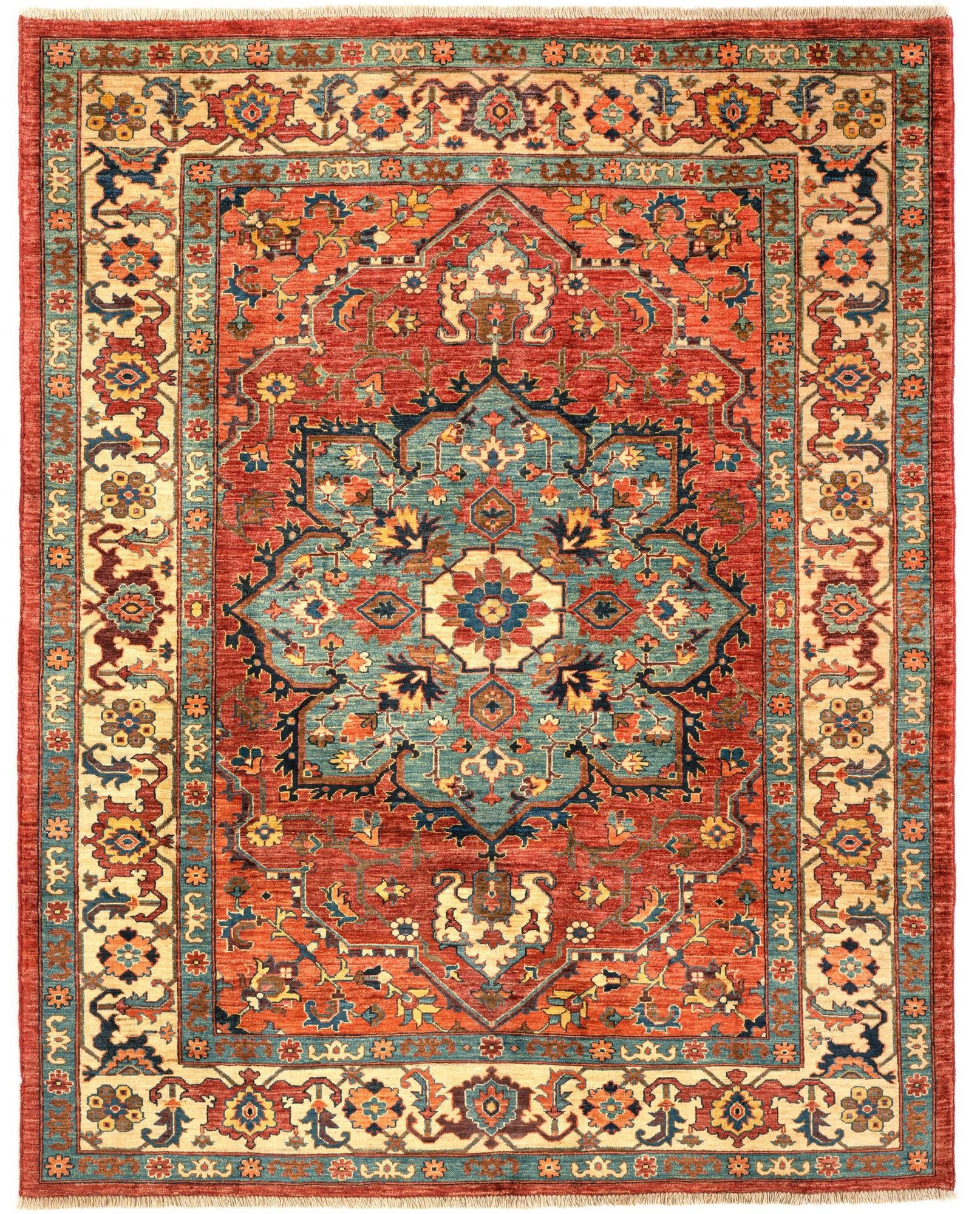 6' x 7' 7 Serapi Wool Rug