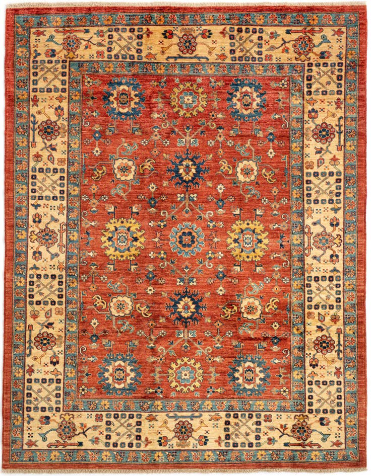 Detail image of 6' 3 x 7' 8 Serapi Wool Rug