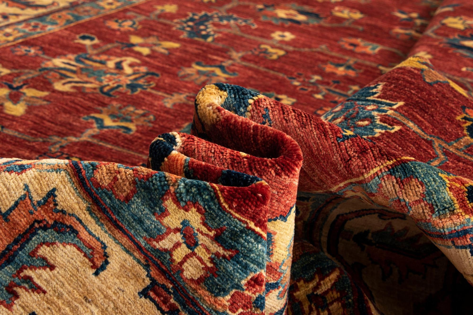 6' 2 x 8' 6 Serapi Wool Rug