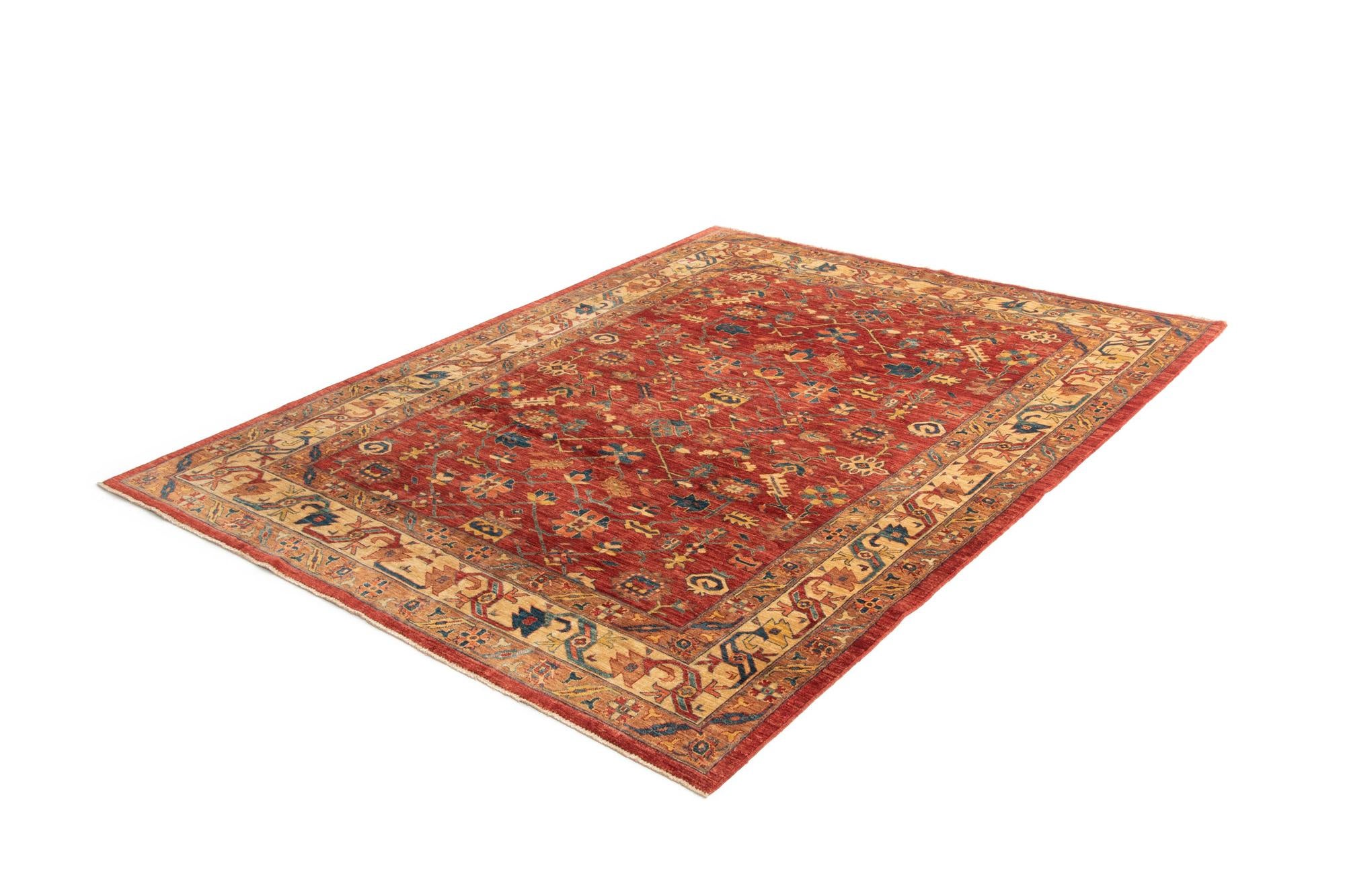 7' 2 x 9' 1 Serapi Wool Rug