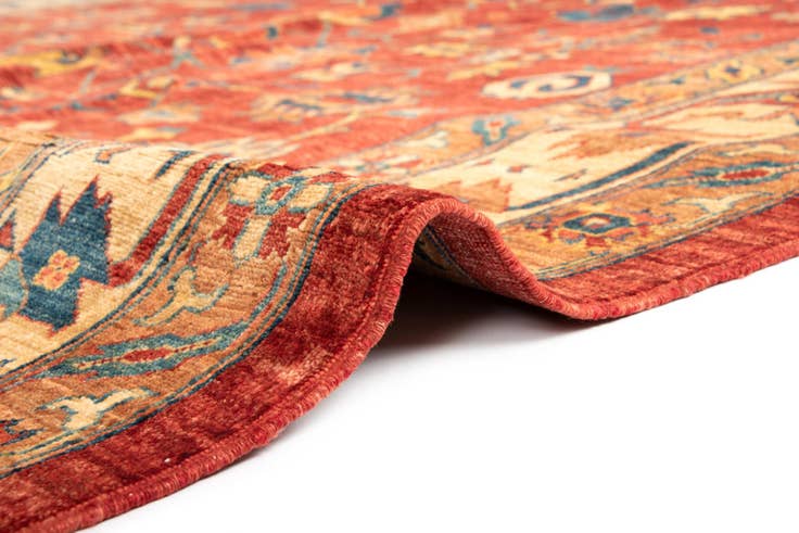 Detailansicht von 220cm x 280cm Serapi Wolle Teppich