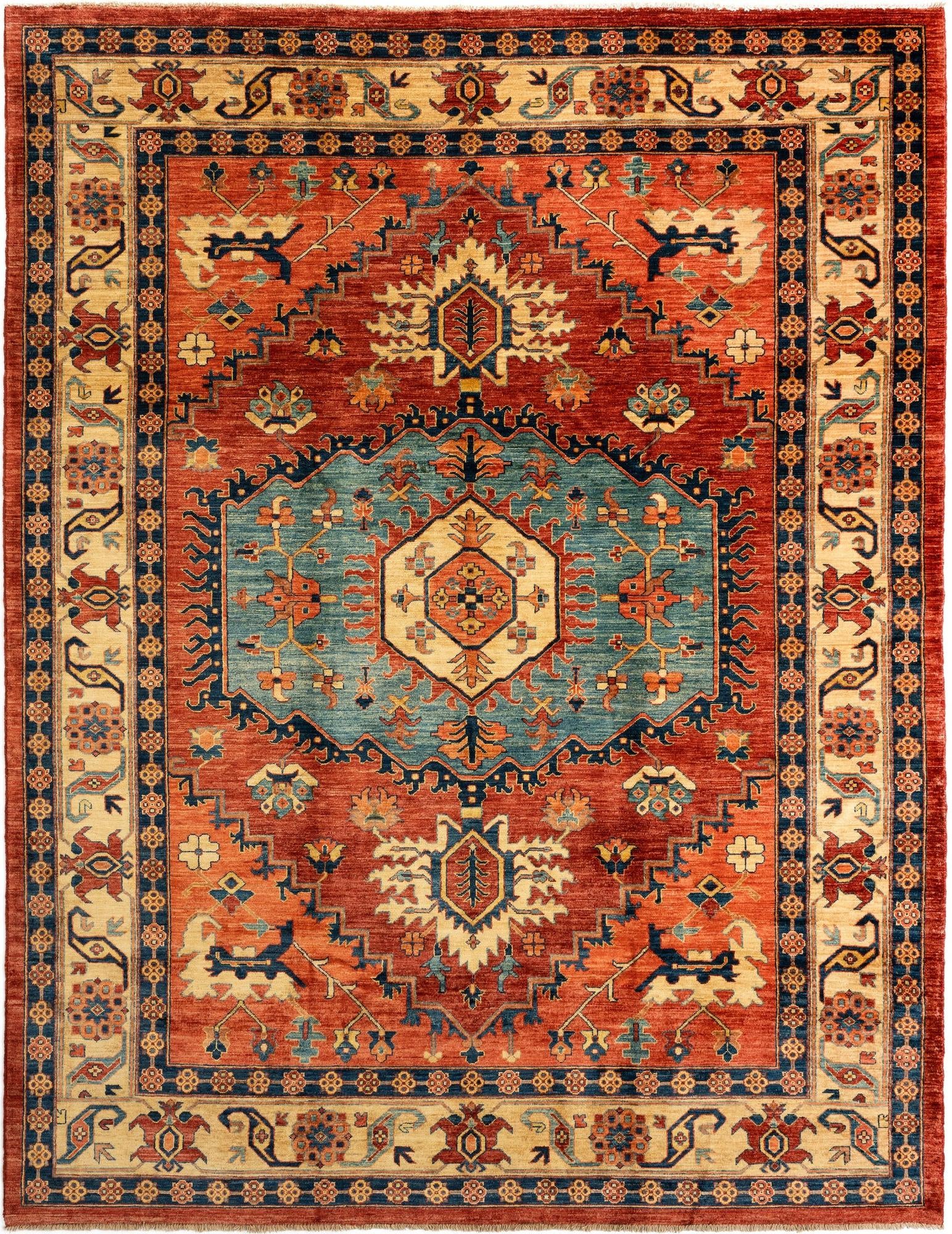 7' 4 x 9' 6 Serapi Wool Rug