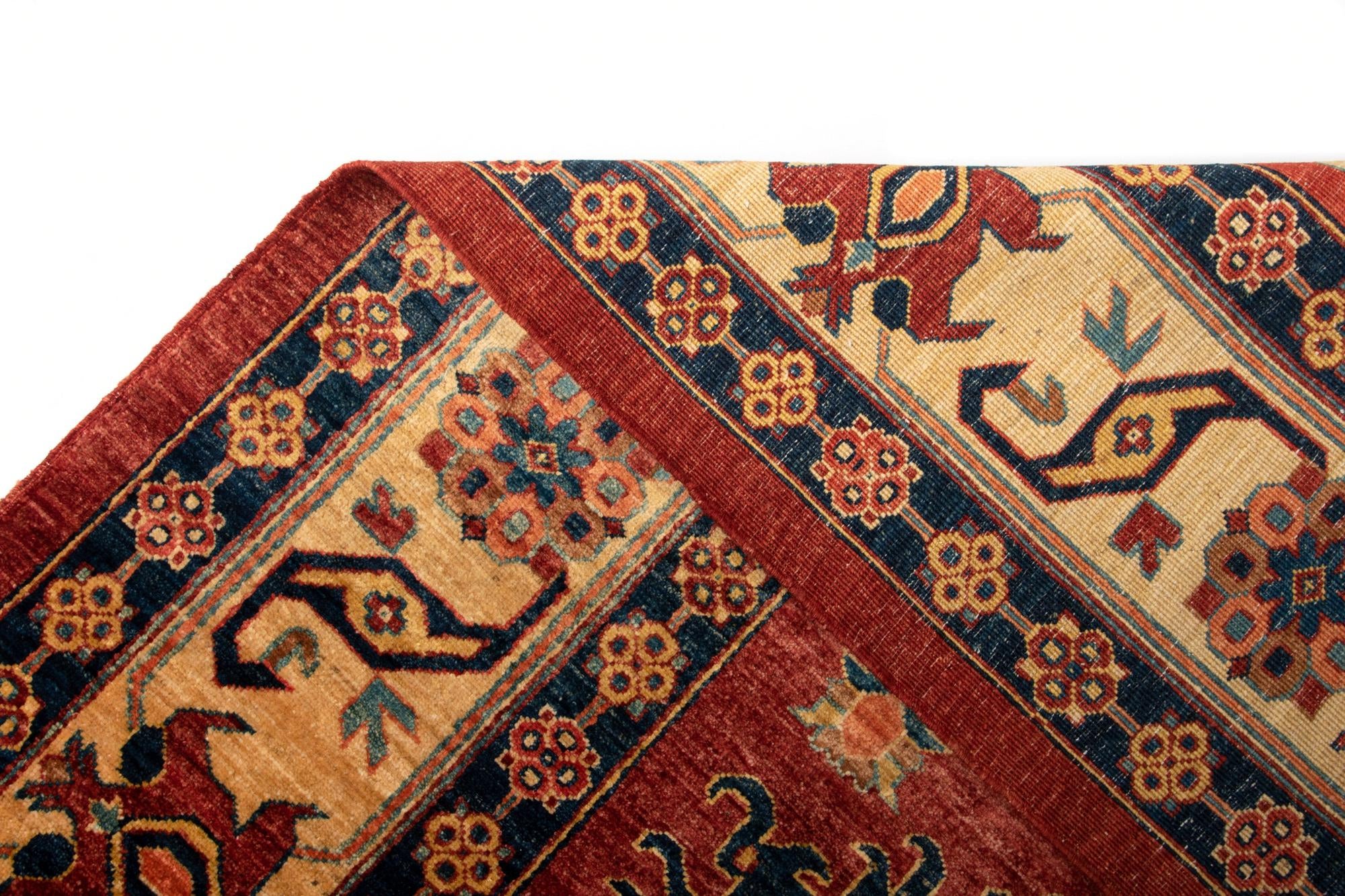 7' 5 x 10' 1 Serapi Wool Rug