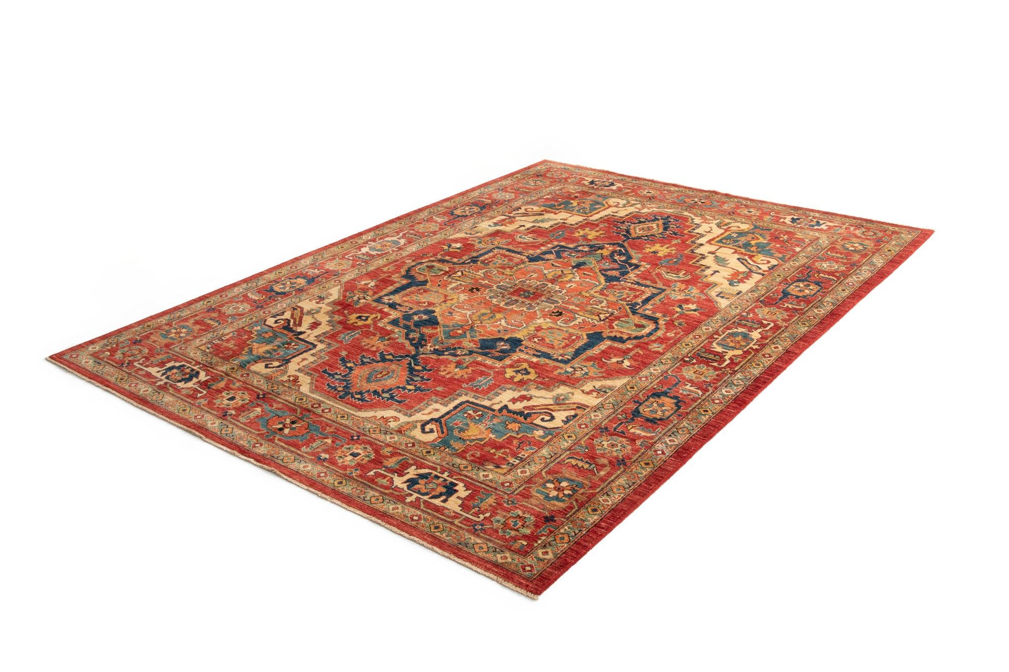 7' 4 x 10' Serapi Wool Rug