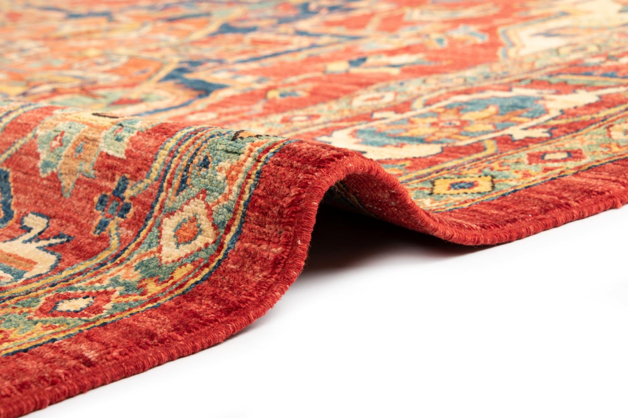 7' 4 x 10' Serapi Wool Rug