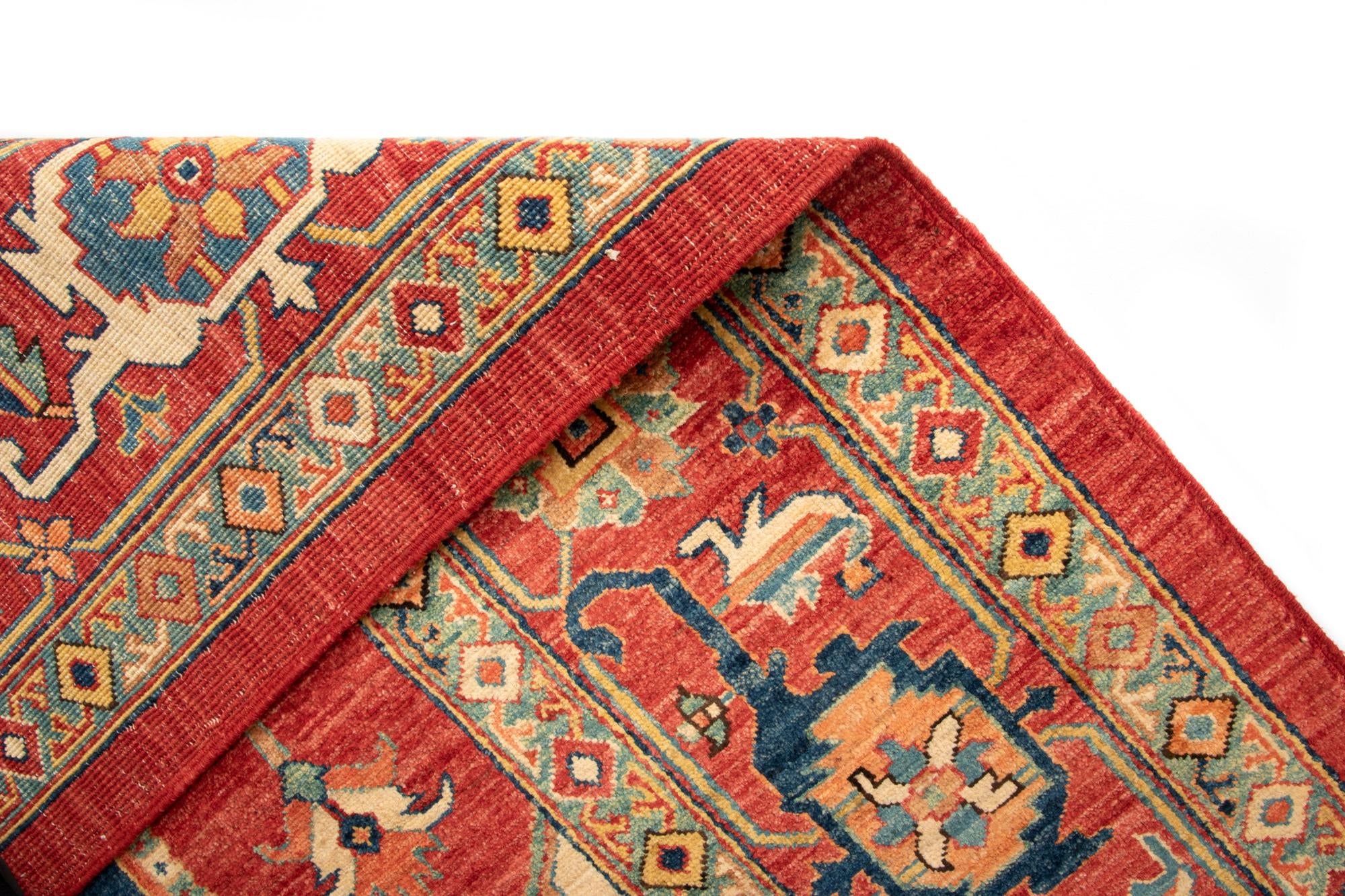 7' 4 x 10' Serapi Wool Rug