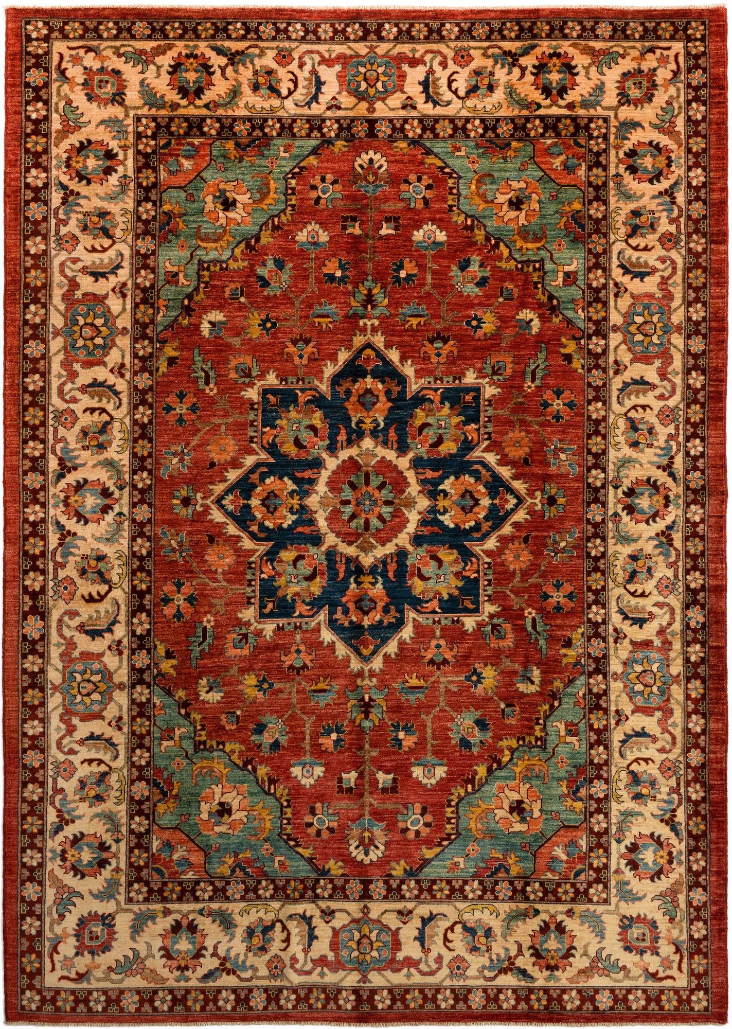 7' 3 x 10' 4 Serapi Wool Rug