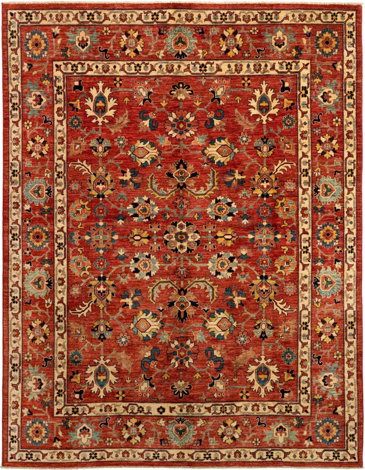 Detail image of 7' 5 x 9' 5 Serapi Wool Rug