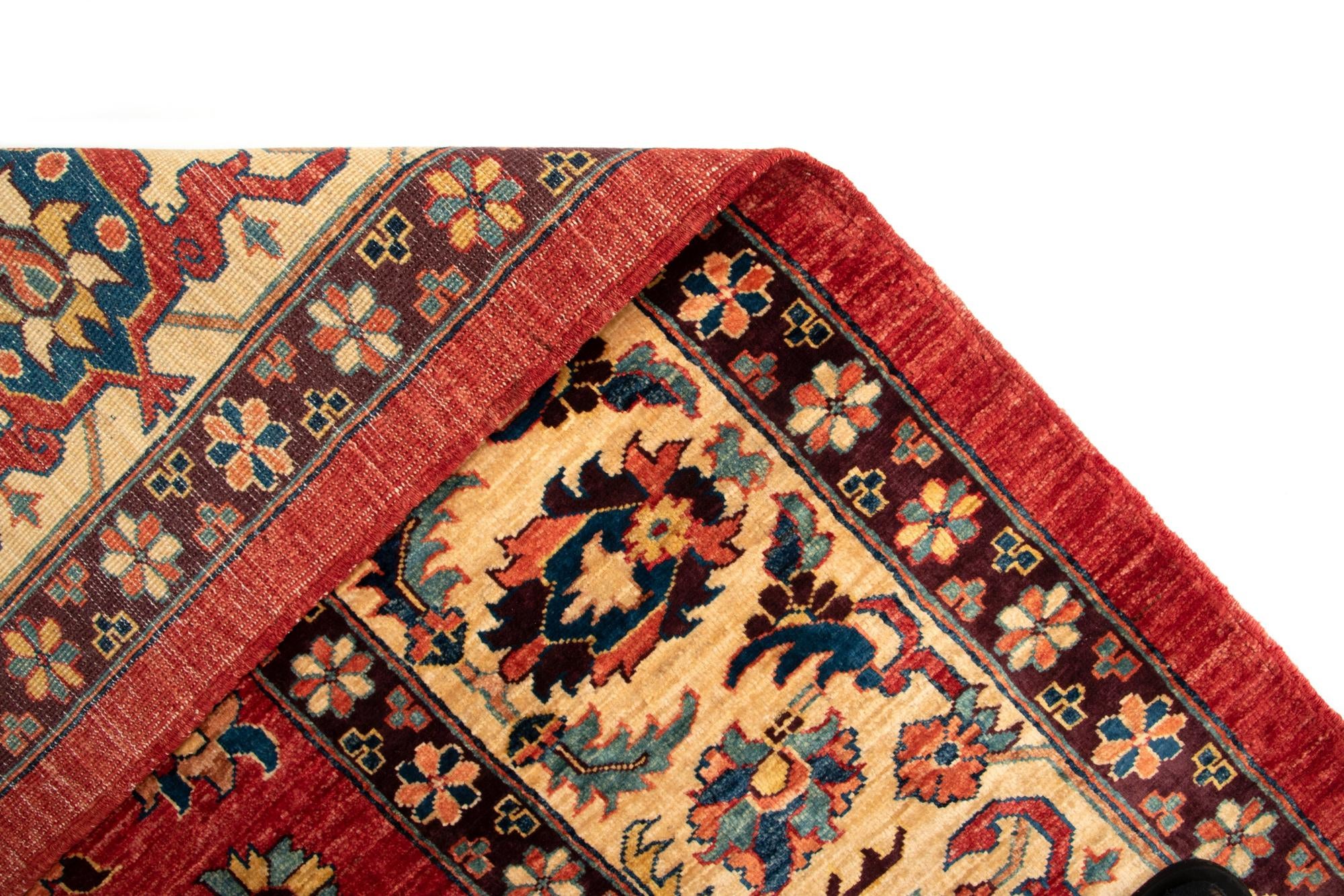 7' 3 x 9' 7 Serapi Wool Rug