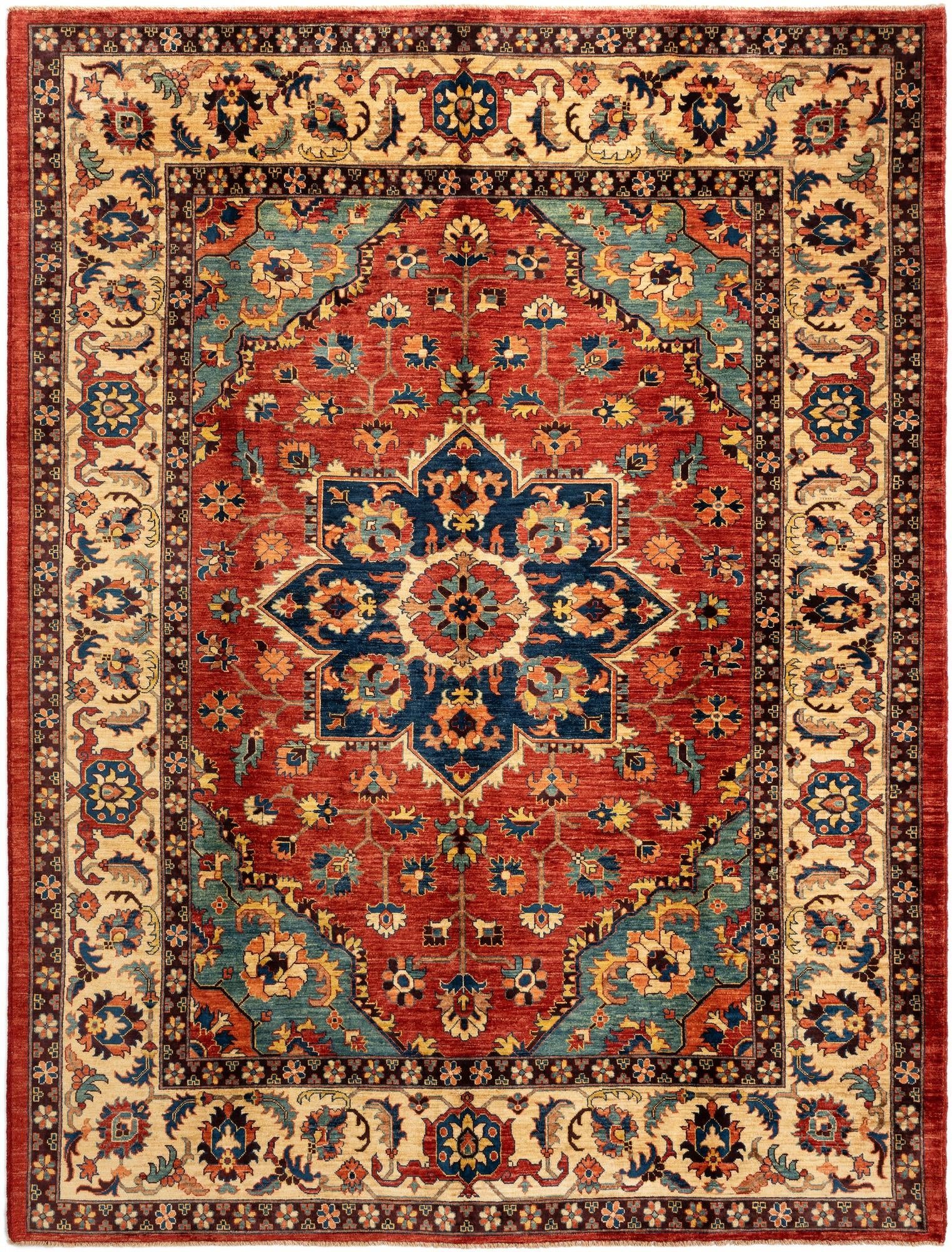 7' 3 x 9' 7 Serapi Wool Rug