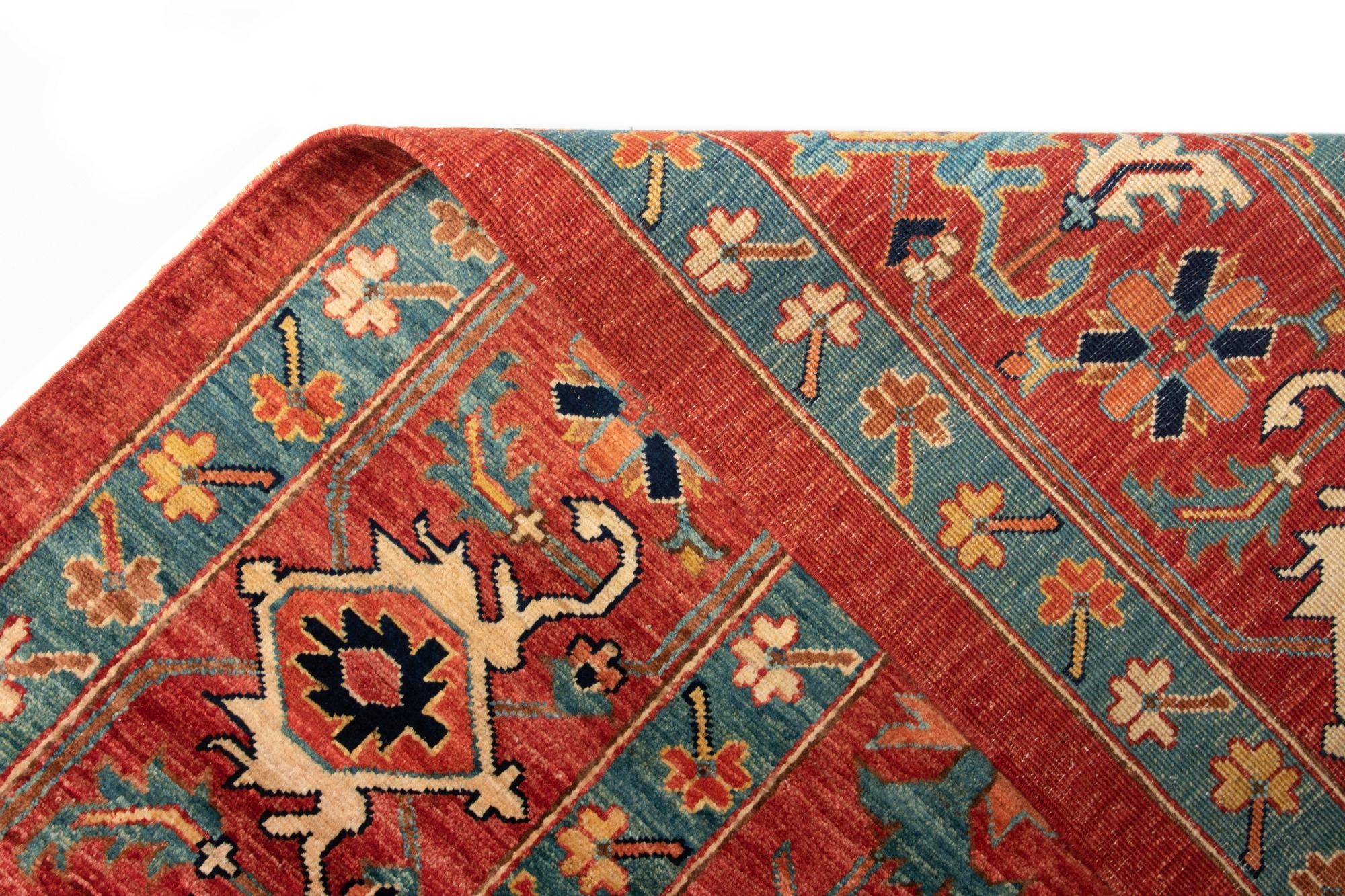 8' 6 x 10' Serapi Wool Rug