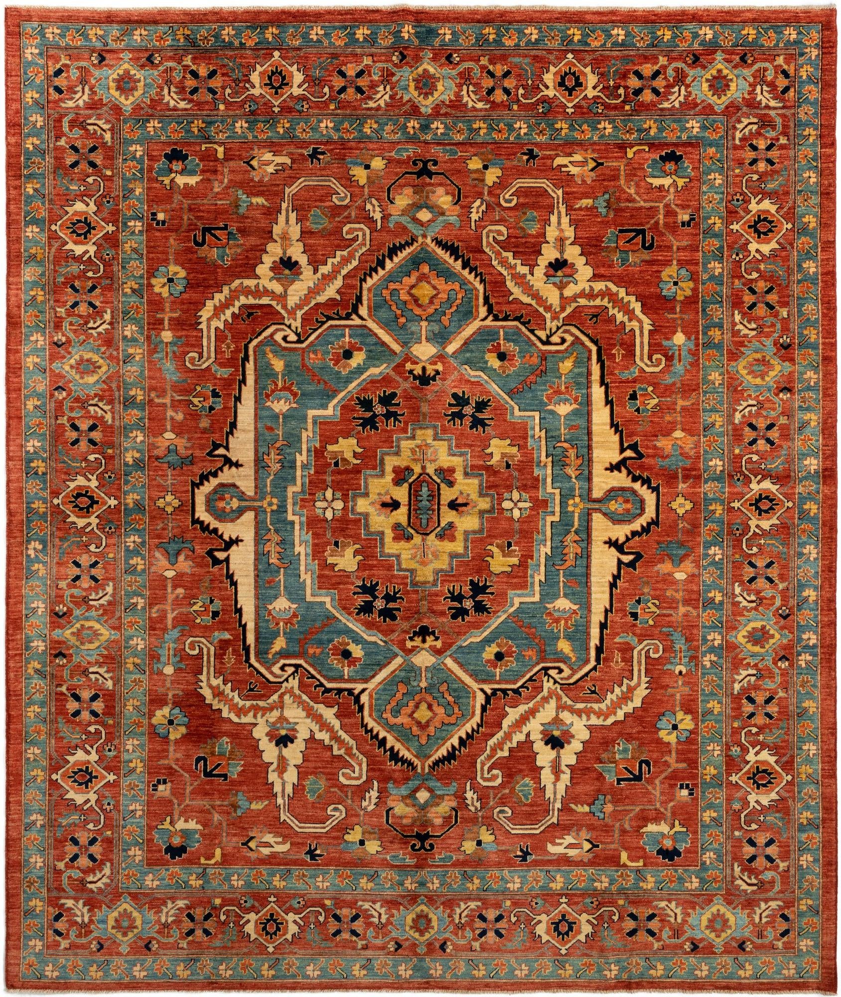 8' 6 x 10' Serapi Wool Rug