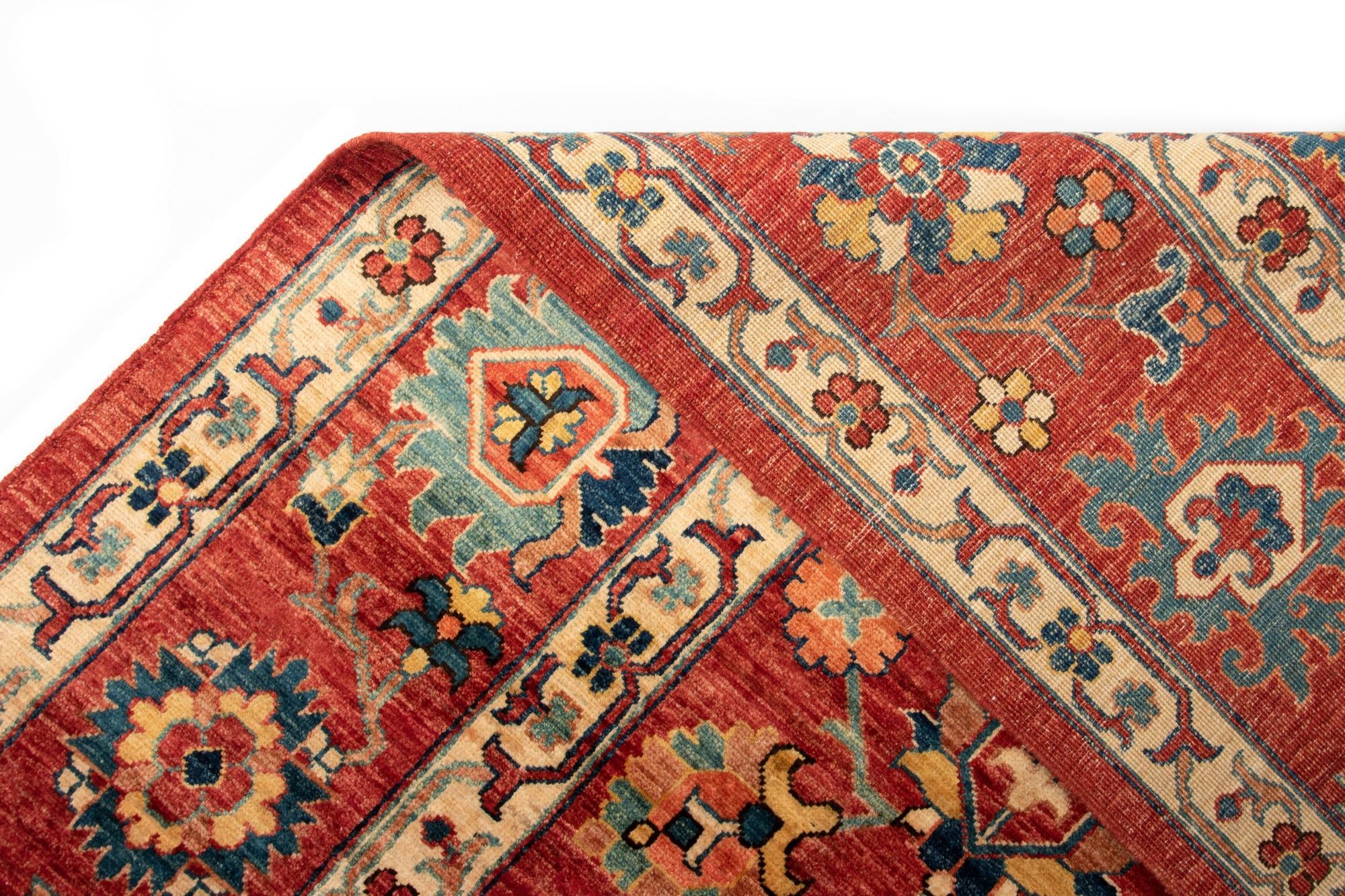 7' 5 x 9' 9 Serapi Wool Rug