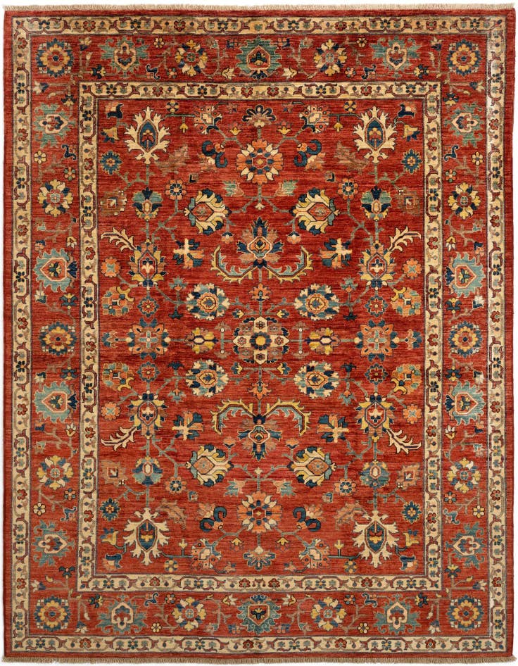 Detail image of 7' 5 x 9' 9 Serapi Wool Rug