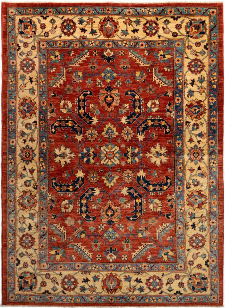 210cm x 290cm Serapi Wolle Teppich