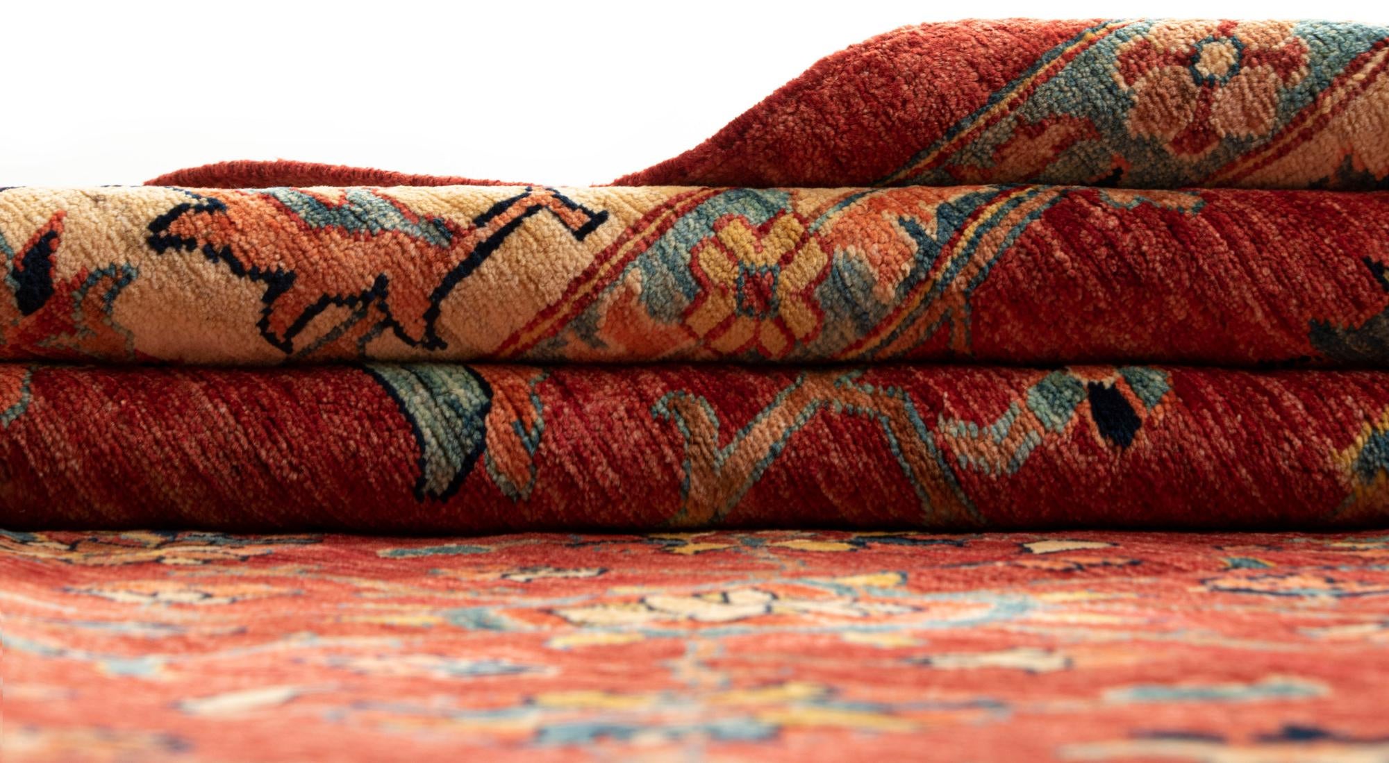 8' 2 x 10' 10 Serapi Wool Rug