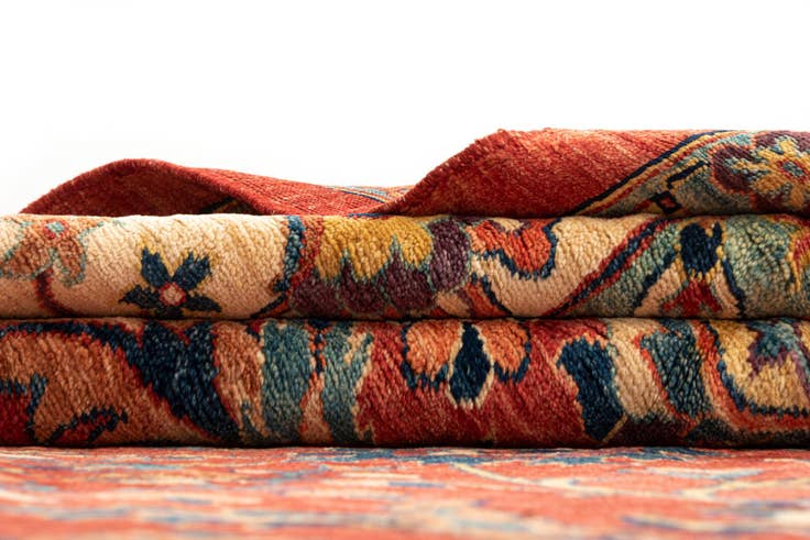 Detail image of 8' 2 x 10' 4 Serapi Wool Rug