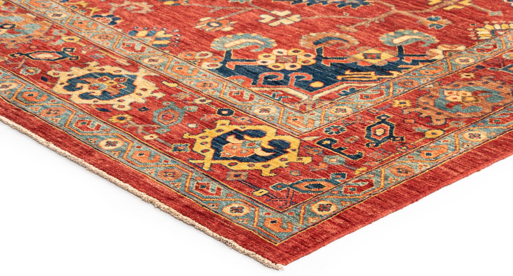 8' 2 x 9' 11 Serapi Wool Rug