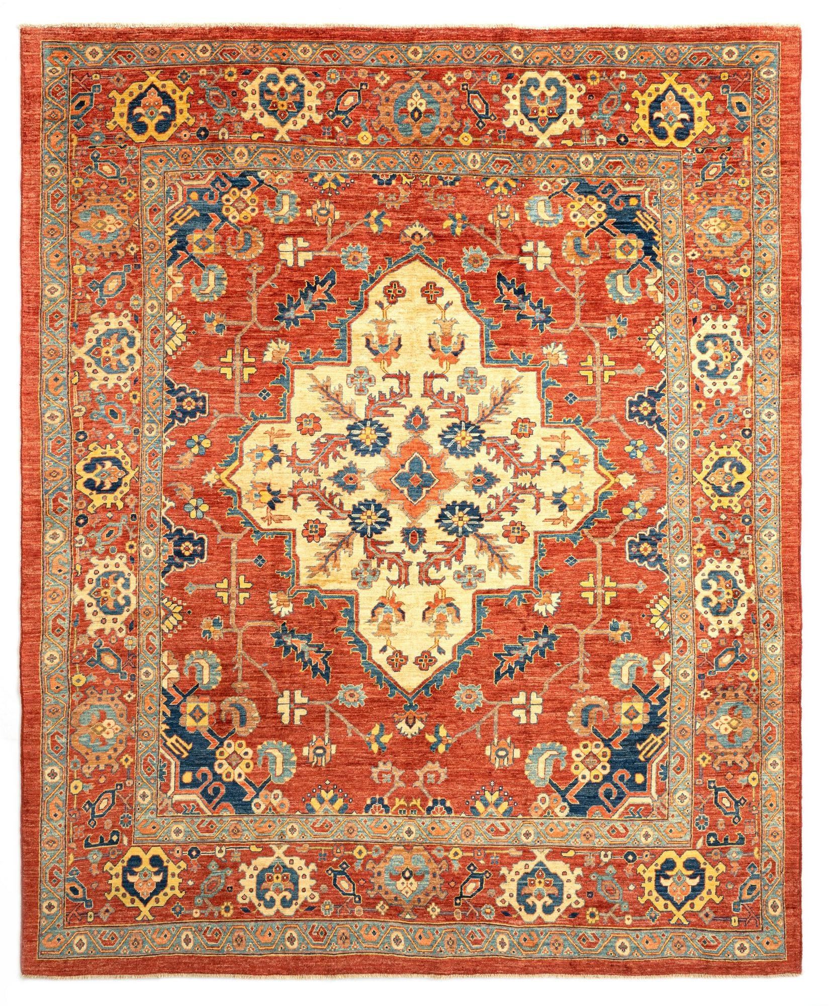 8' 2 x 9' 11 Serapi Wool Rug