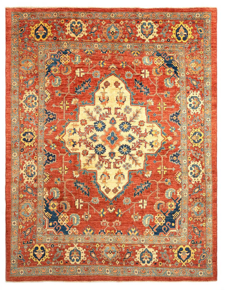 Detail image of 8' 2 x 9' 11 Serapi Wool Rug