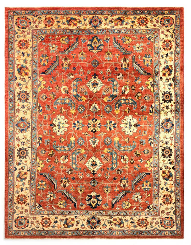 Detail image of 8' 1 x 10' 8 Serapi Wool Rug