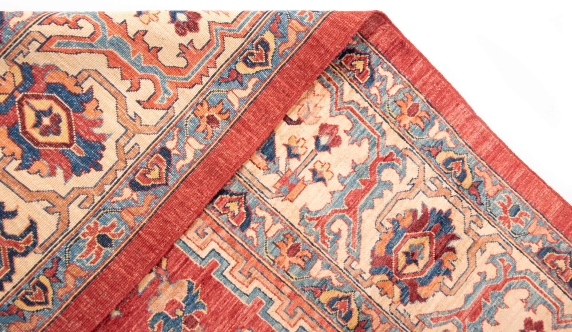 8' 2 x 10' 2 Serapi Wool Rug