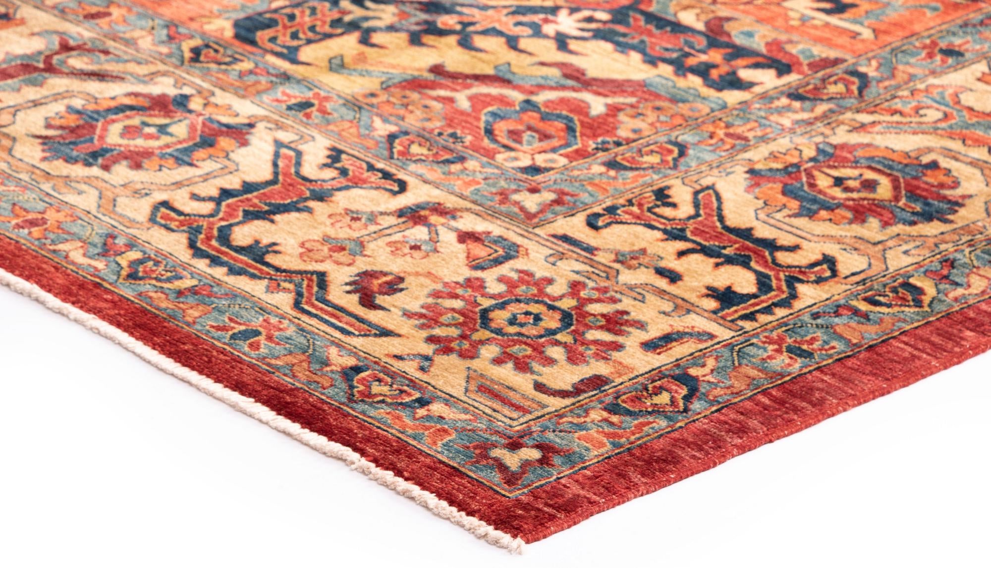 8' 2 x 10' 2 Serapi Wool Rug