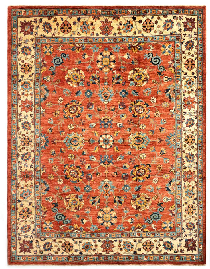 Detail image of 8' 2 x 10' Serapi Wool Rug