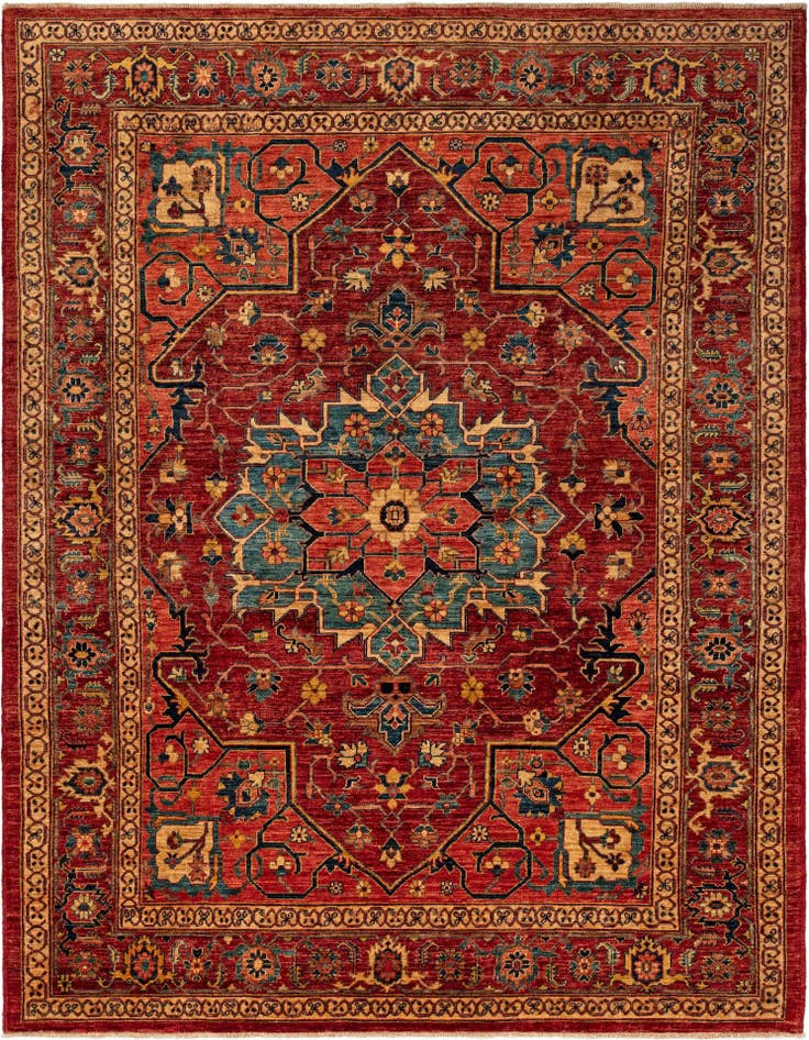 Detail image of 6' 6 x 8' 10 Serapi Rug