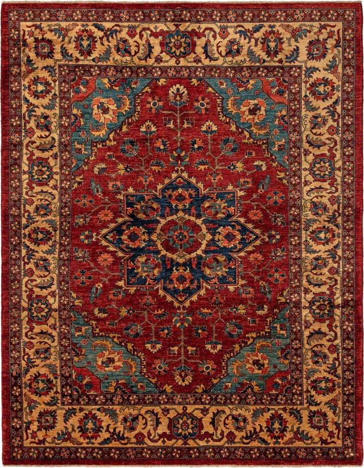 Detail image of 7' 2 x 9' 6 Serapi Rug
