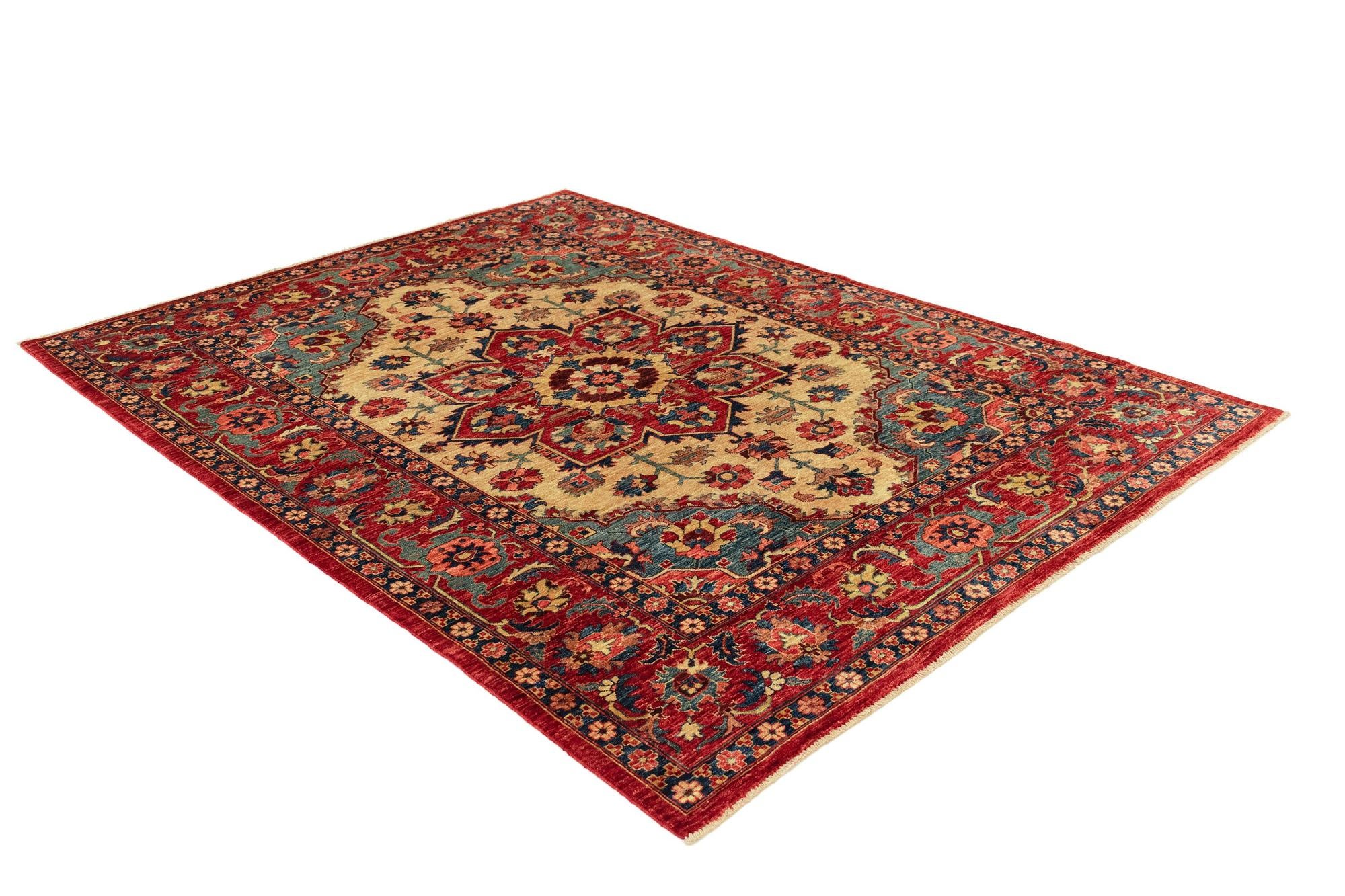 6' 2 x 8' 3 Serapi Wool Rug