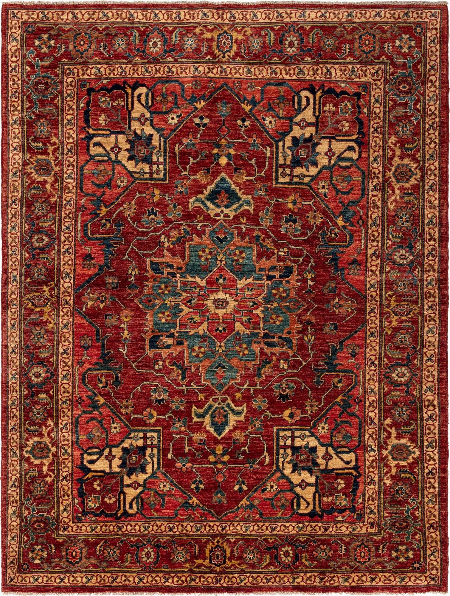 5' 11 x 7' 10 Serapi Wool Rug