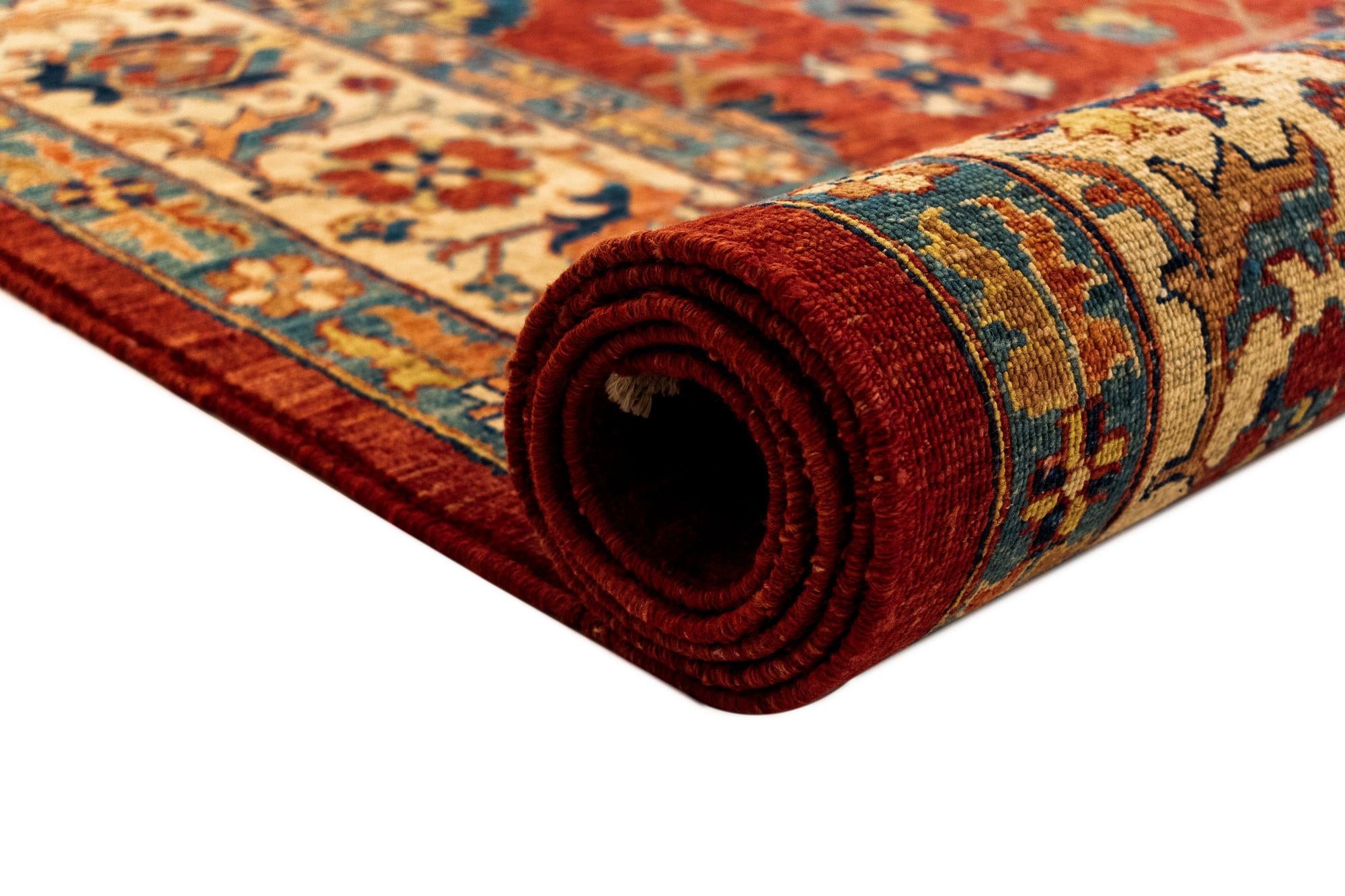 6' 1 x 8' 5 Serapi Wool Rug