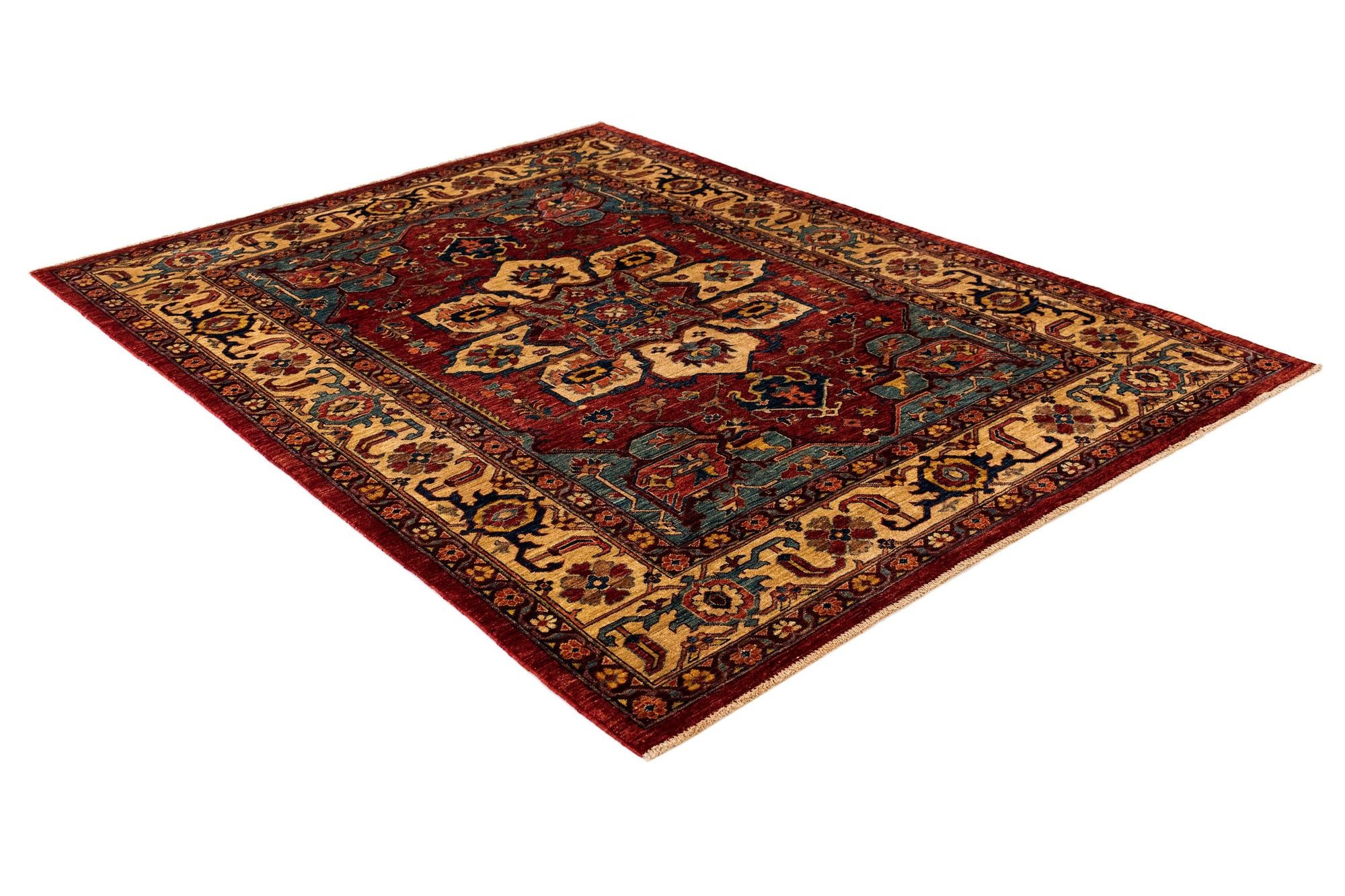 6' 2 x 8' 1 Serapi Wool Rug