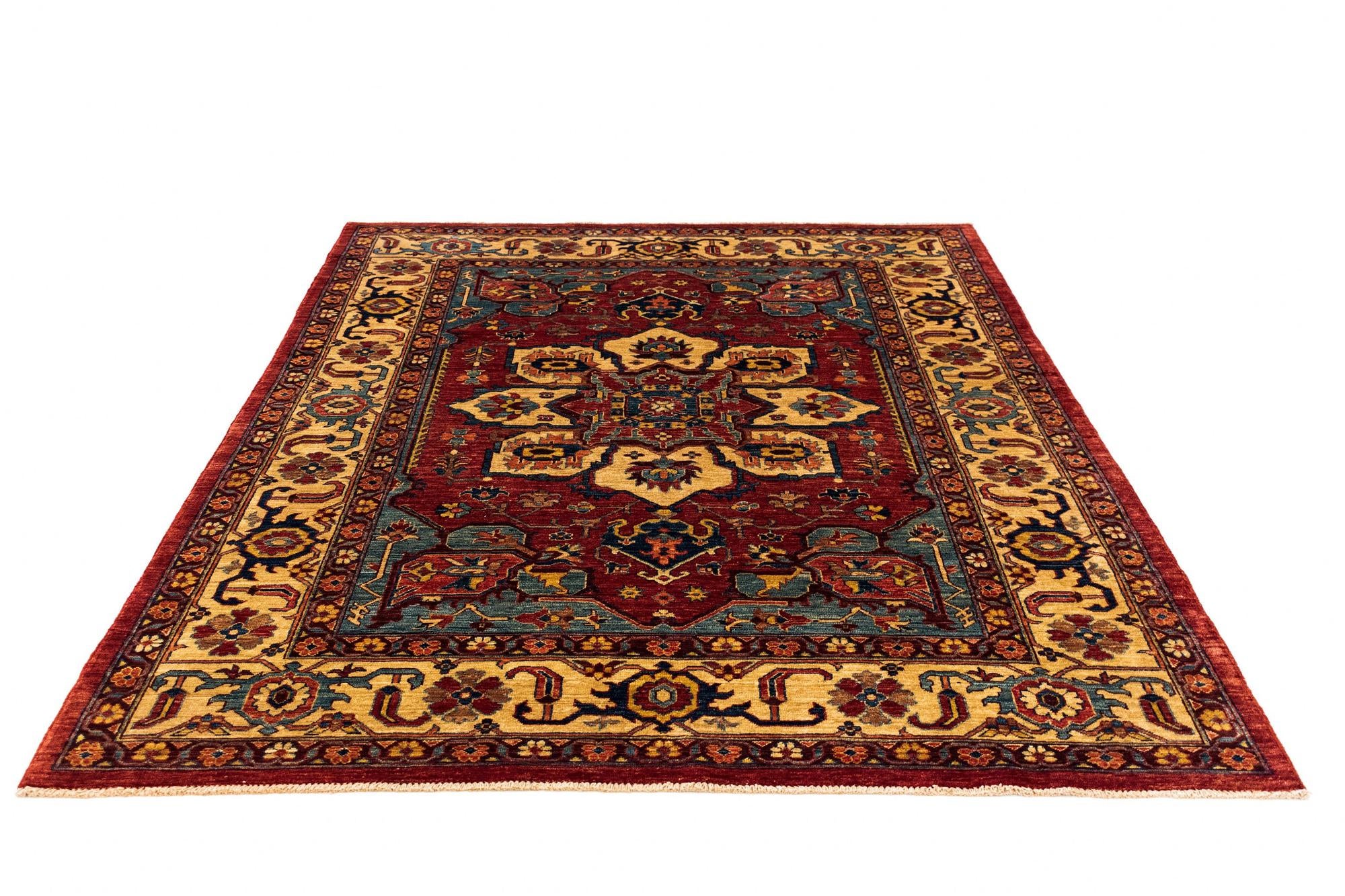 6' 2 x 8' 1 Serapi Wool Rug