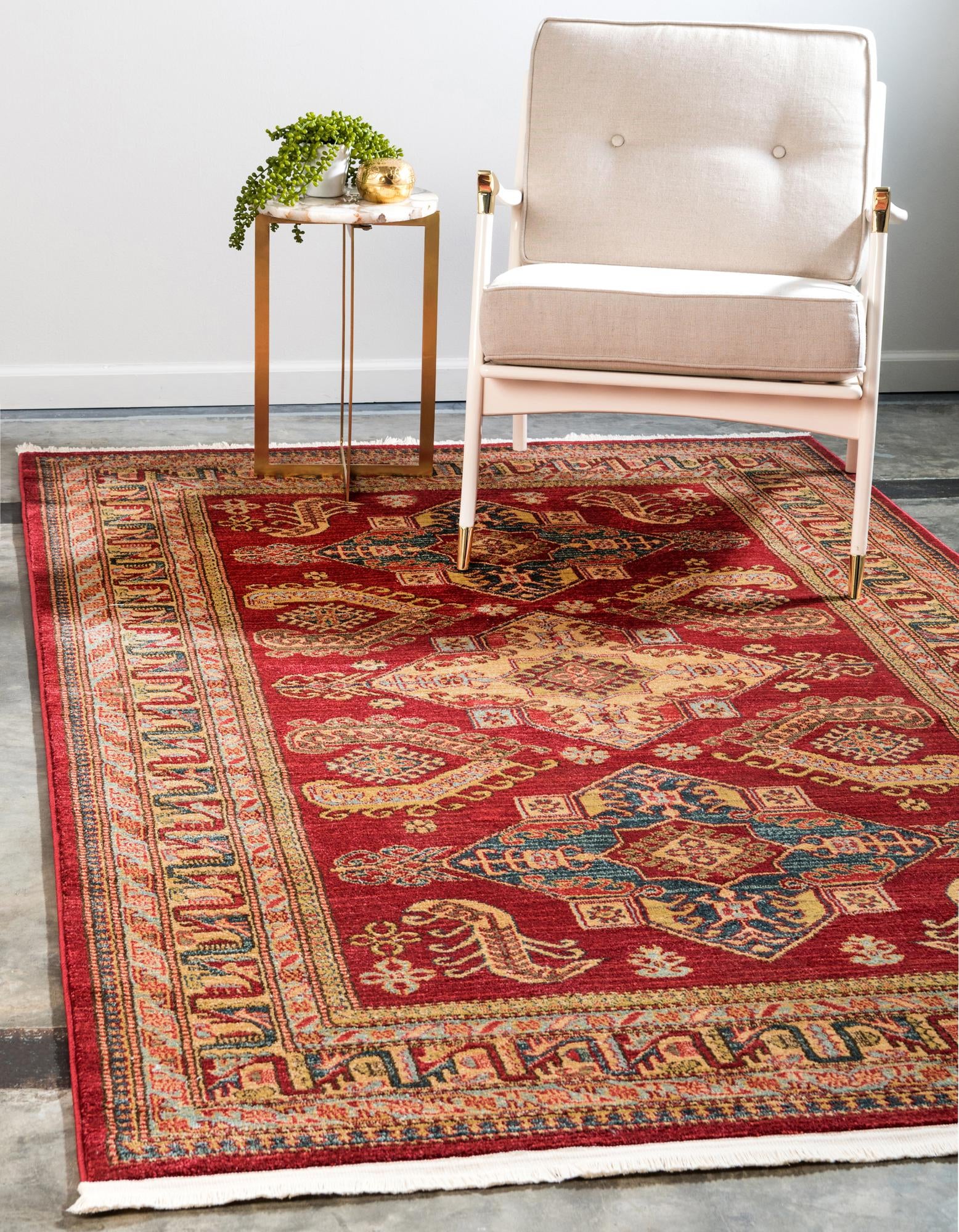 Red Serapi Rug