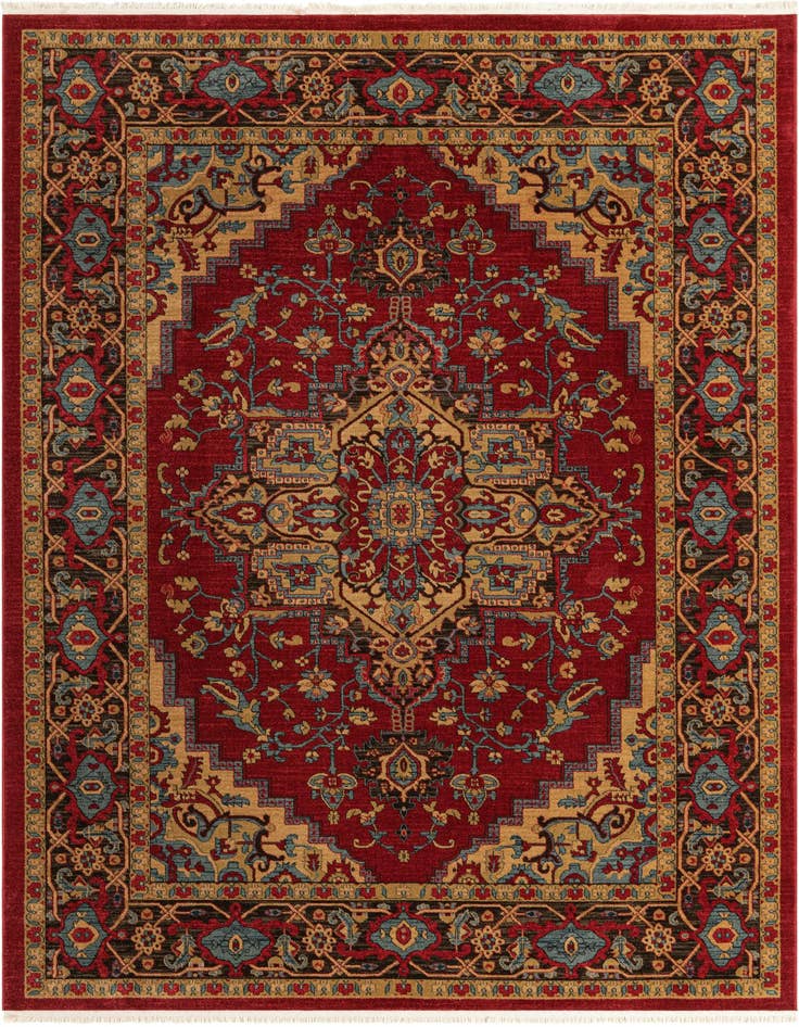 Detail image of 8' x 11' Serapi Rug