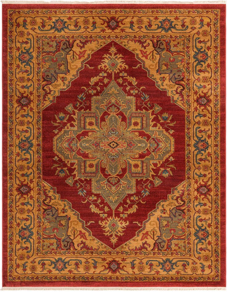 Detail image of 7' x 10' Serapi Rug