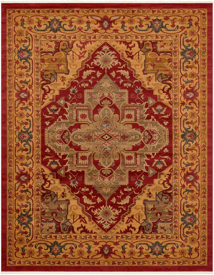 Detail image of 10' x 13' Serapi Rug