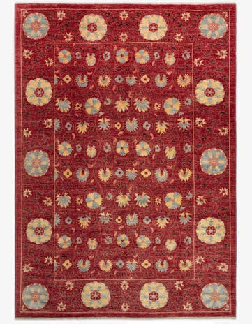 8' 7 x 12' 2 Serapi Wool Rug