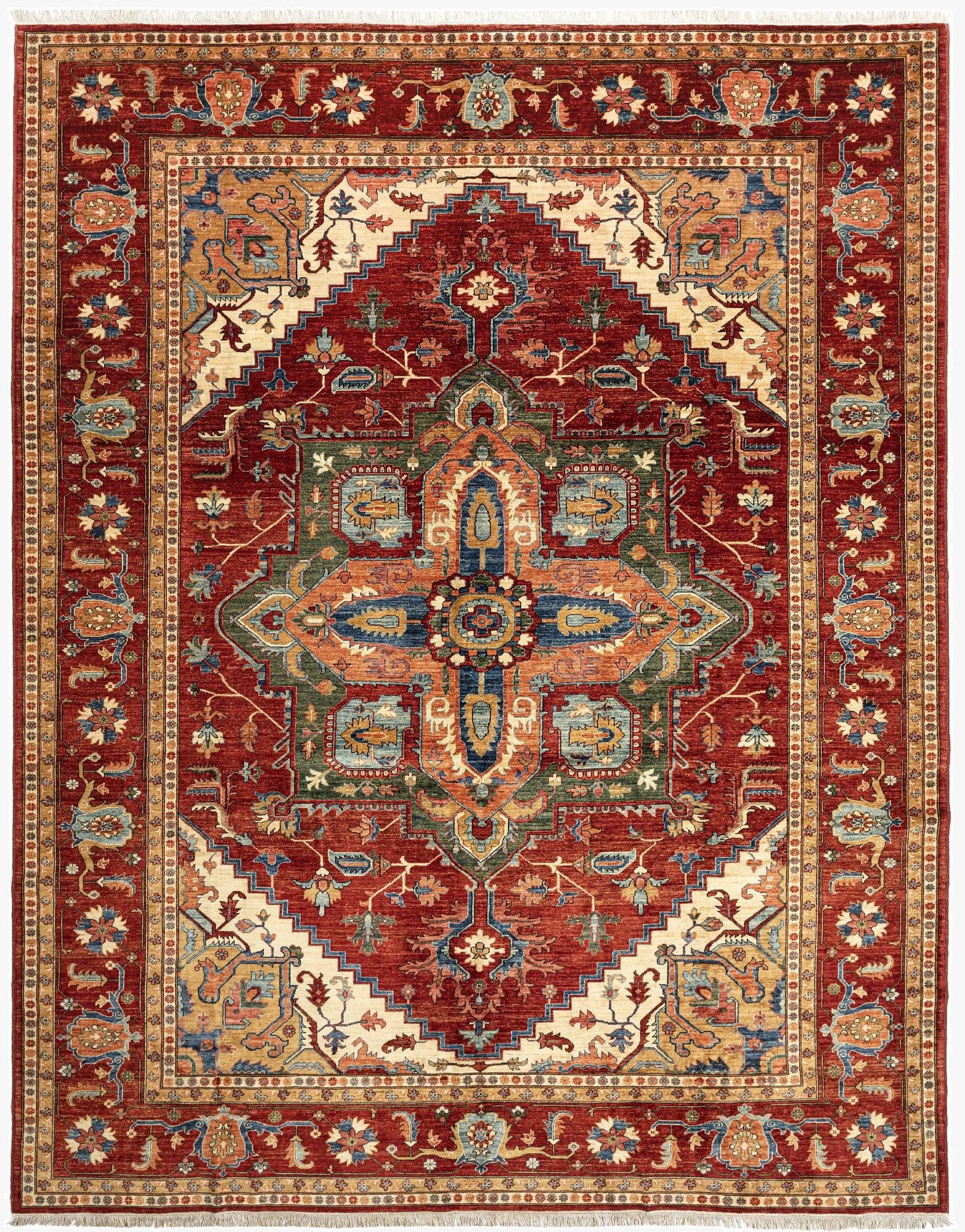 9' 10 x 12' 7 Serapi Wool Rug