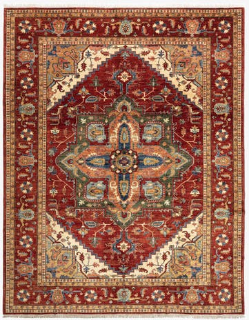 9' 10 x 12' 7 Serapi Wool Rug