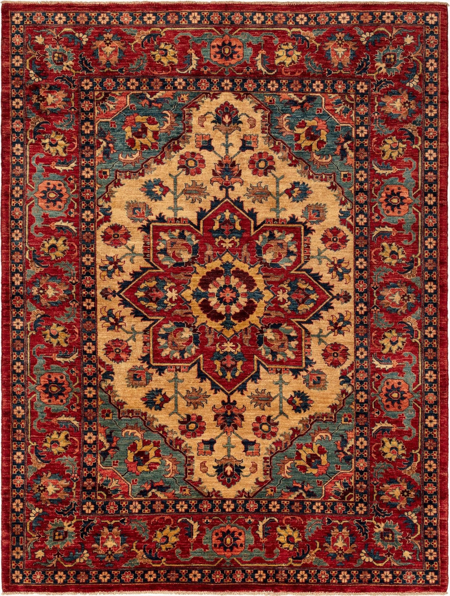 6' 2 x 8' 3 Serapi Wool Rug