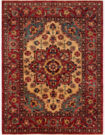 6' 2 x 8' 3 Serapi Wool Rug