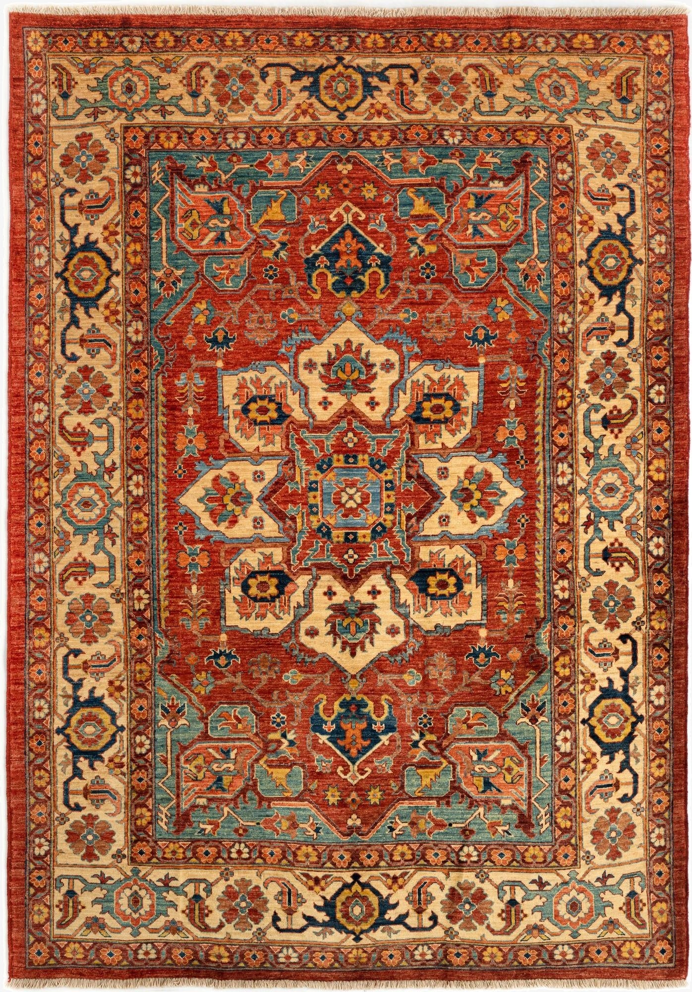 5' 11 x 8' 8 Serapi Wool Rug