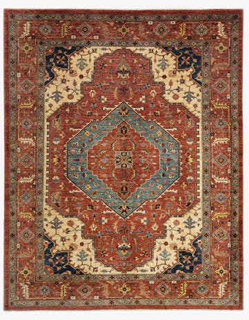 9' 3 x 11' 7 Serapi Wool Rug