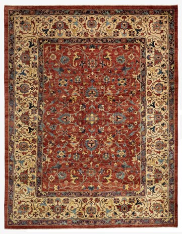 10' 2 x 12' 11 Serapi Wool Rug