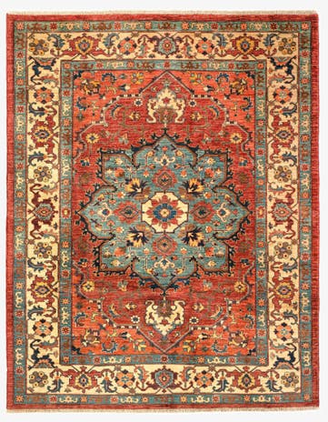 6' x 7' 7 Serapi Wool Rug
