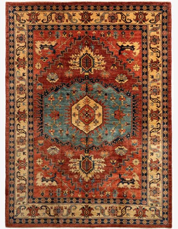 7' 5 x 10' 1 Serapi Wool Rug