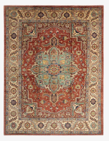 8' 6 x 10' 9 Serapi Wool Rug